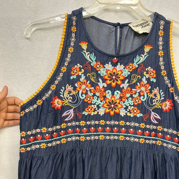 Savanna Jane Embroidered Babydoll Dress - Picture 7 of 10